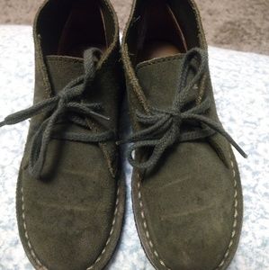 Crewcuts MacAllister Chukka Olive Suede Boots